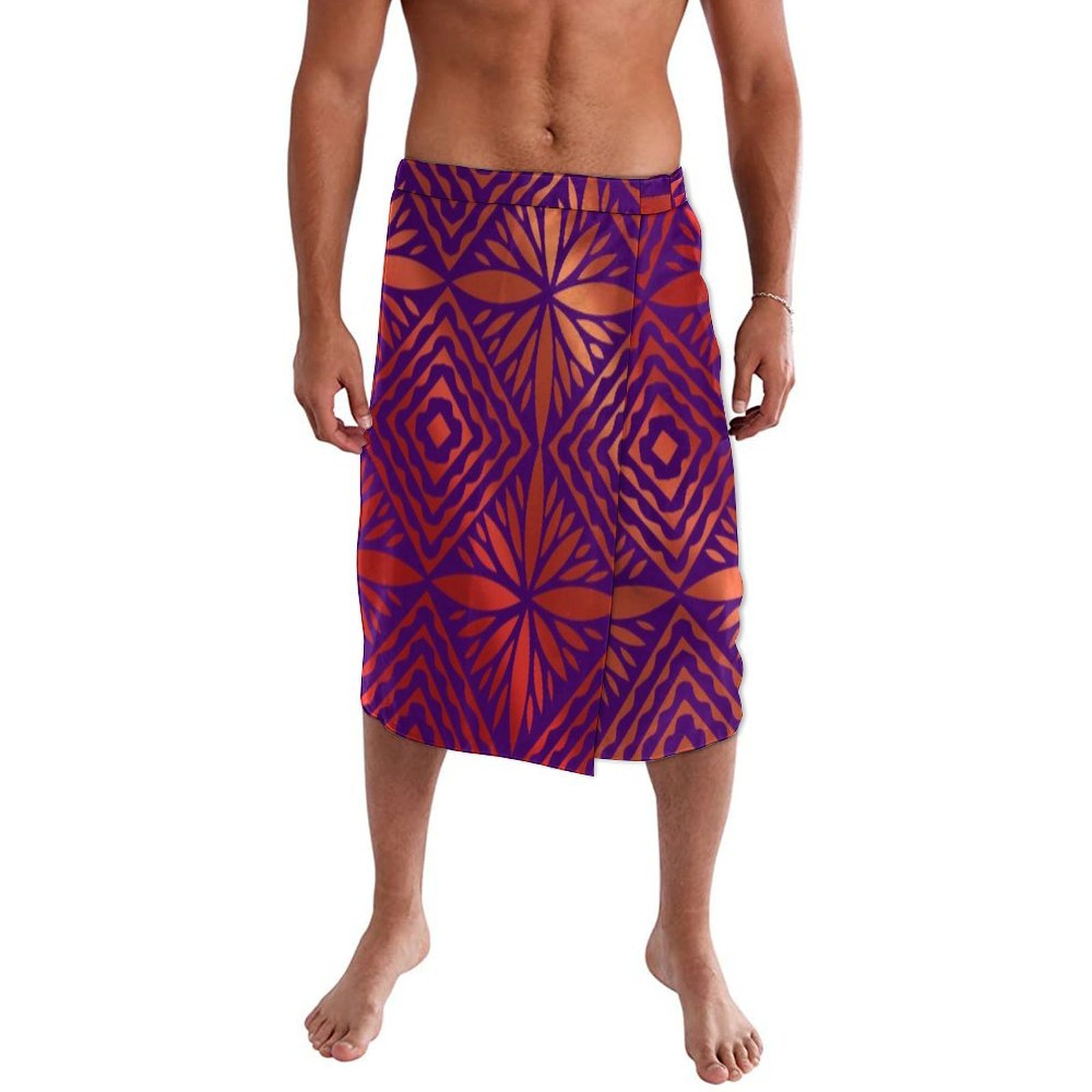 Sarong Men Wrap - Nova Saia de Praia Polinésia Samoa