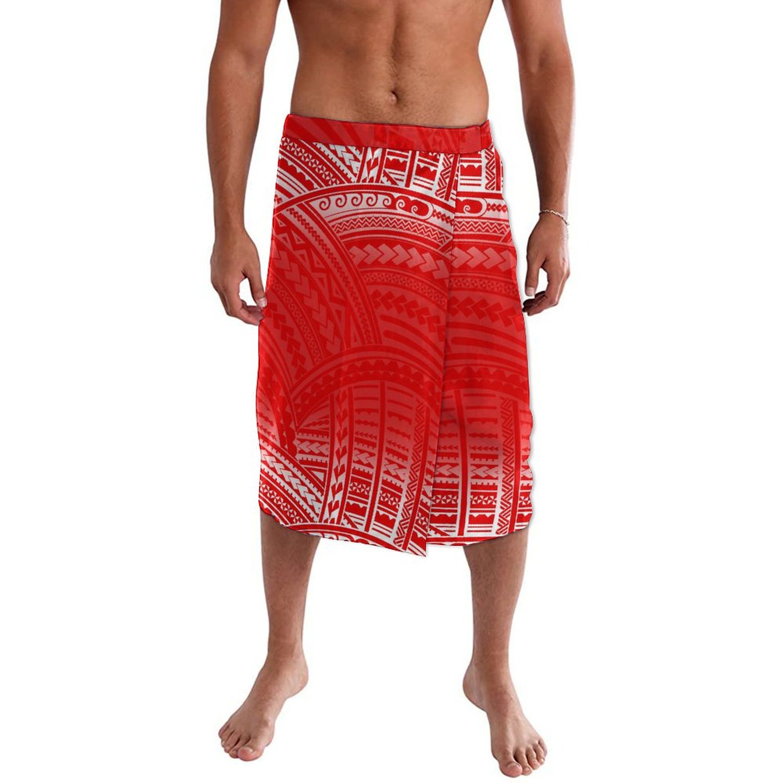 Sarong Men Wrap - Vestido para ilha tropical masculino, estampa
