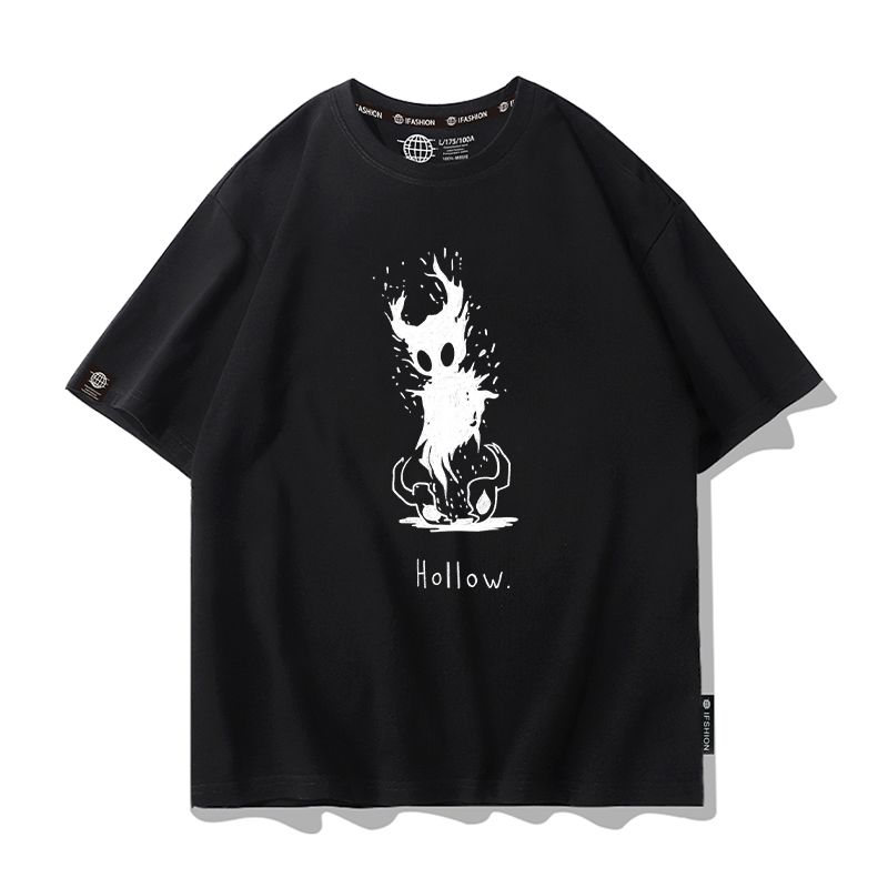 Tee Graphic Print - Camiseta de Verão Hollow Knight com