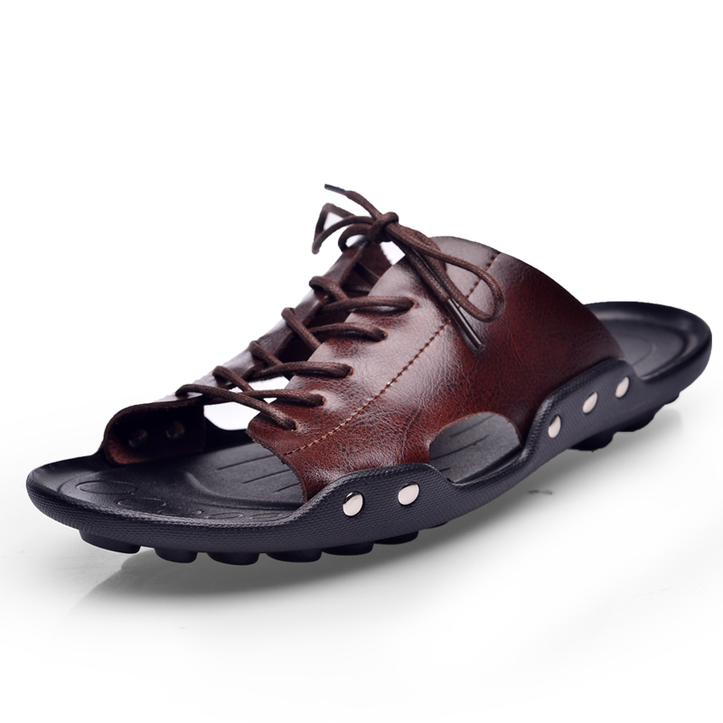 Chinelos Masculinos Summer Tid - Flip Flop Leather Men avaliação e preço
