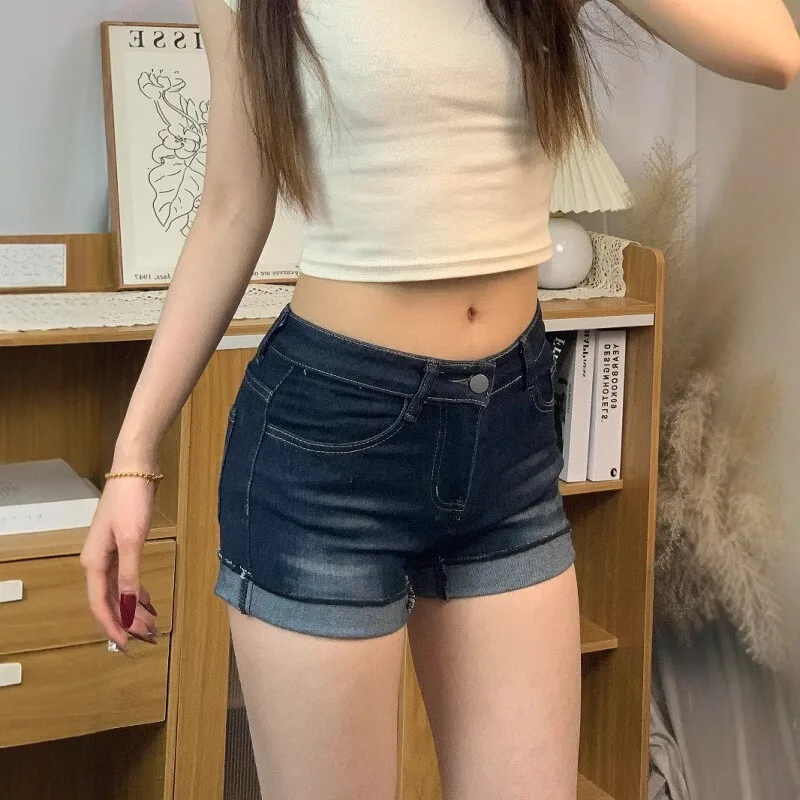 Shorts Jeans Feminino Plus Siz - Shorts Chino Slim avaliação e preço