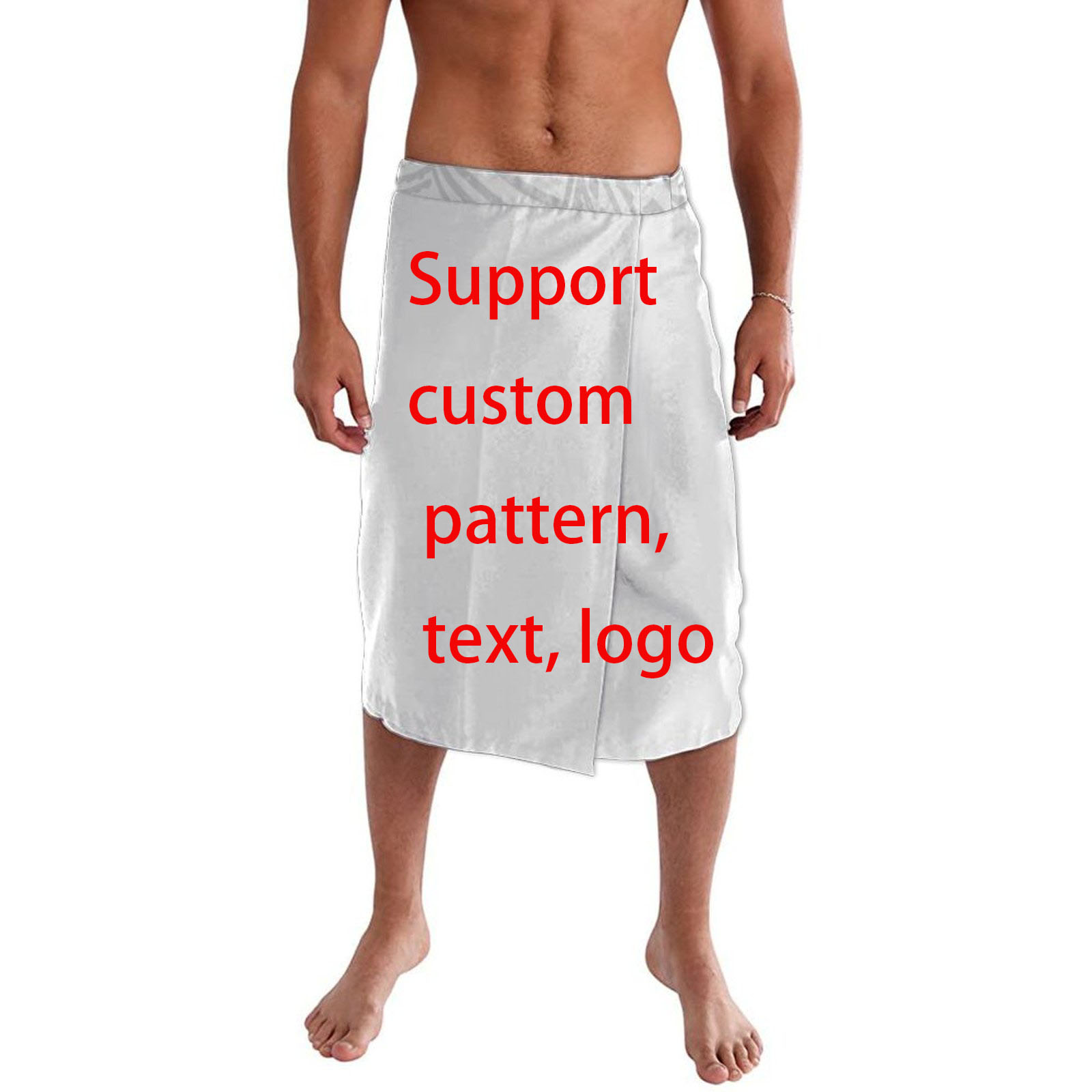 Nova Saia de Praia Polinésia S - Sarong Men Wrap avaliação e preço
