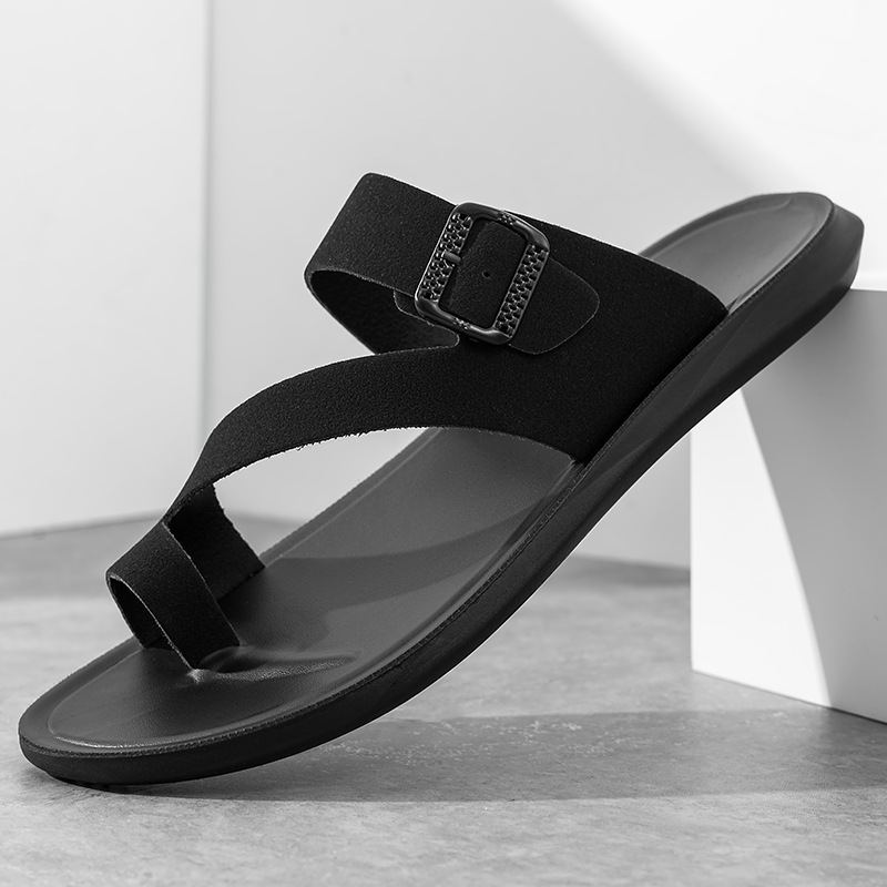 Novas Sandálias de Couro Artes - Flip Flop Leather Men avaliação e preço