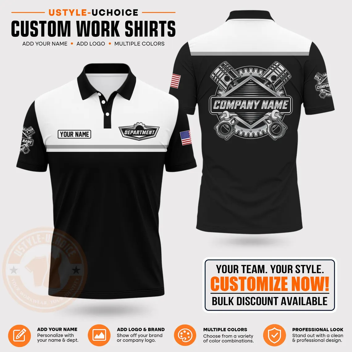 Camisa Polo Personalizada para - Polo Shirt Pique avaliação e preço