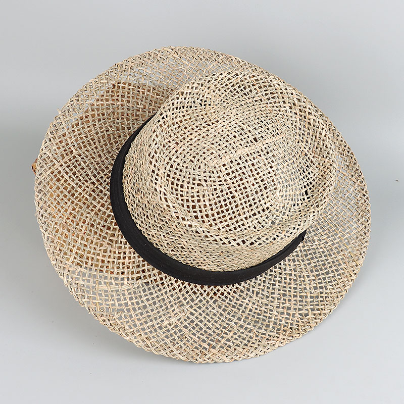 100% grama natural panamá prai - Bucket Hat Straw avaliação e preço
