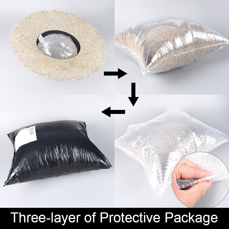 100% grama natural panamá prai - Bucket Hat Straw avaliação e preço