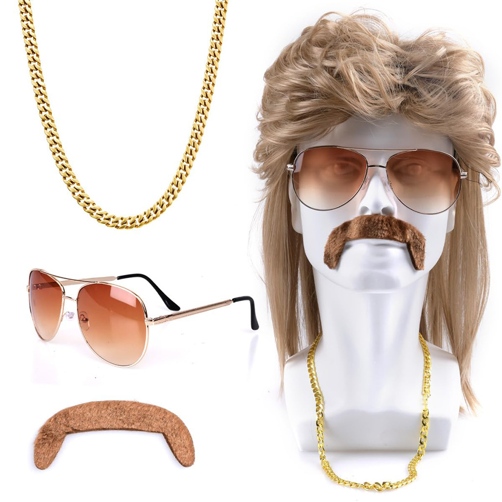 Conjunto de Peruca Sintética D - Sunglass Retainer Cord avaliação e preço