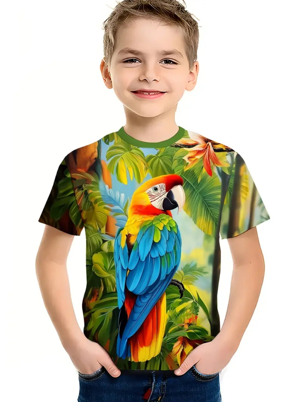 Camiseta Infantil de Manga Cur - Tee Graphic Print avaliação e preço