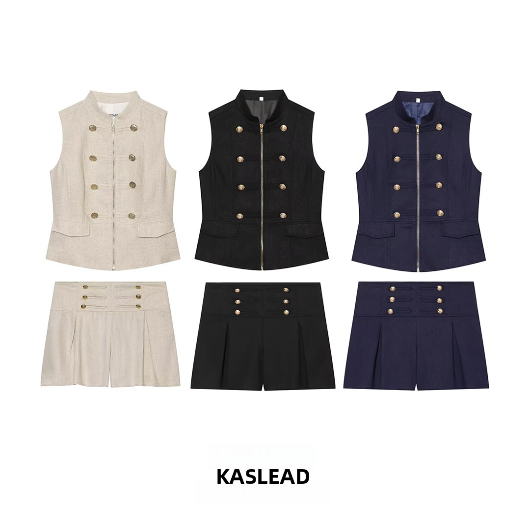Conjunto Feminino KASLEAD: Col - Shorts Chino Slim avaliação e preço