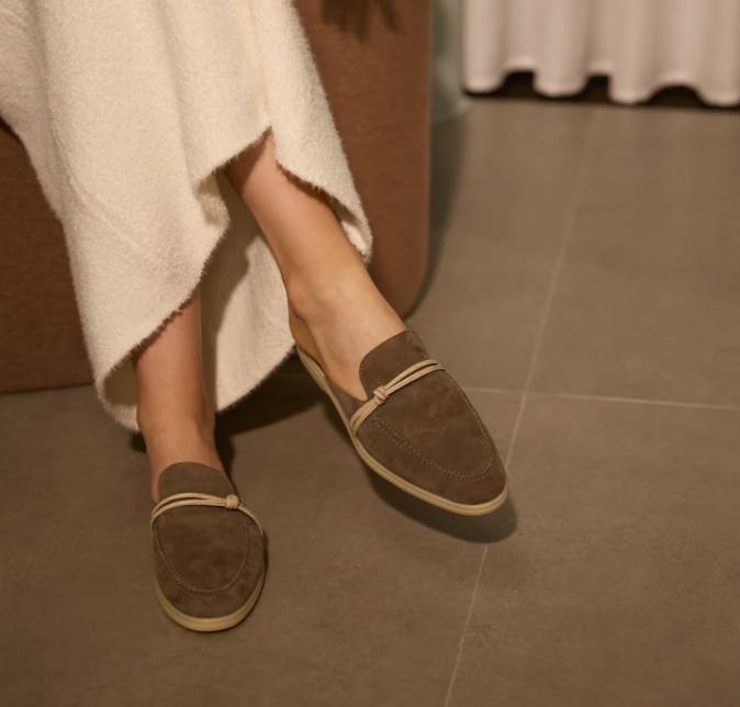 Mocassins para homens designer - Flip Flop Leather Men avaliação e preço