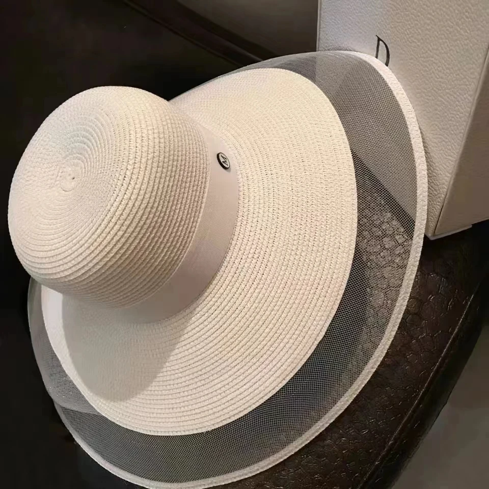 Chapéu de sol de palha dobráve - Bucket Hat Straw avaliação e preço