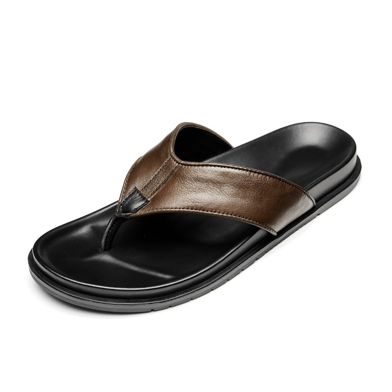 Chinelo Masculino de Couro Gen - Flip Flop Leather Men avaliação e preço